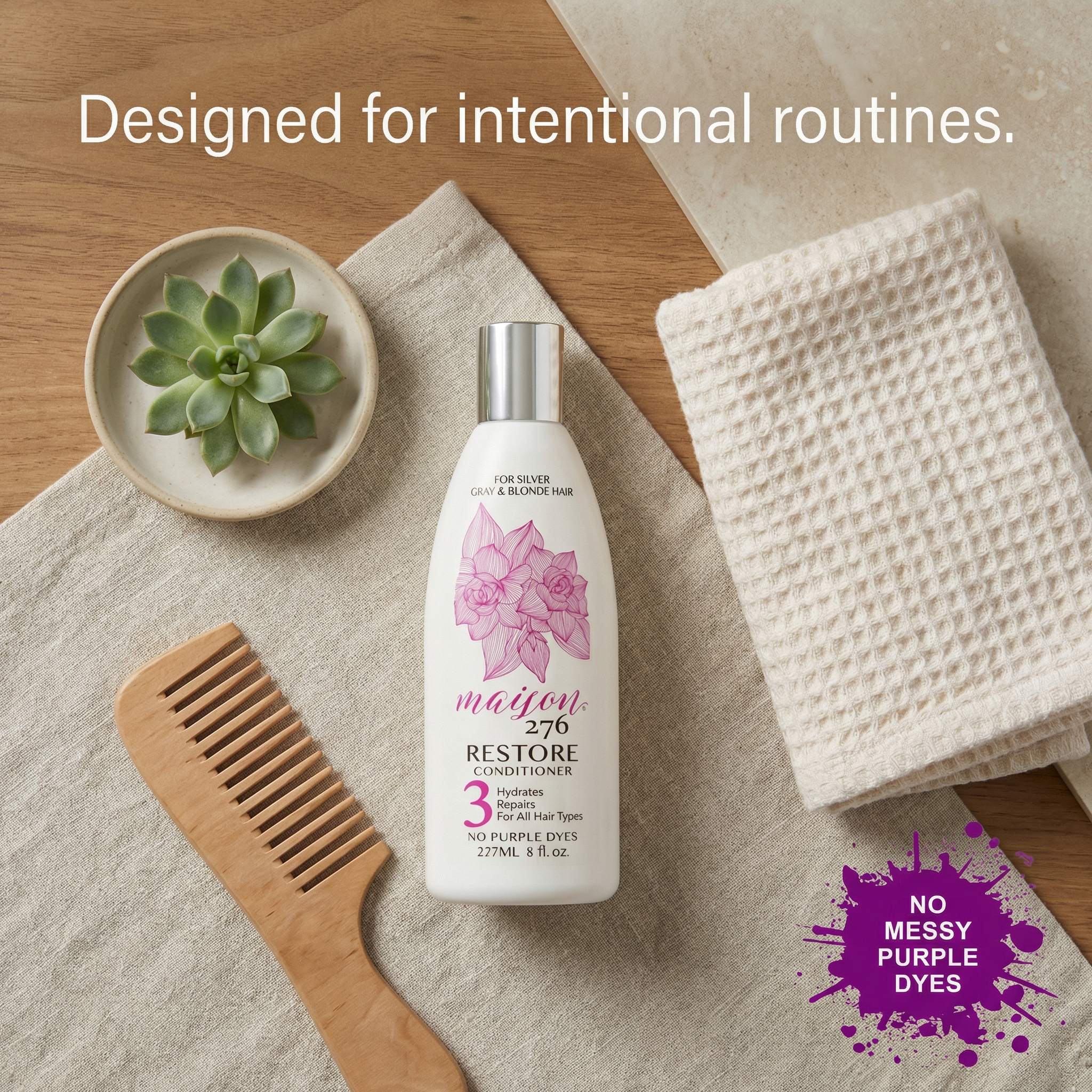 RESTORE Conditioner for Gray Hair | Sulfate-Free | Maison 276 RESTORE Conditioner for Gray Hair | Sulfate-Free | Maison 276